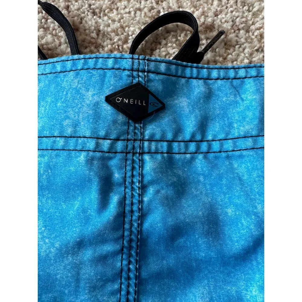 O'Neill MAUI Men's striped swim trunks/board shorts size 38, surfer, skater